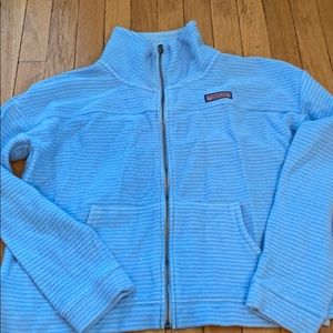 Vineyard vines size M 💯 cotton full zip up